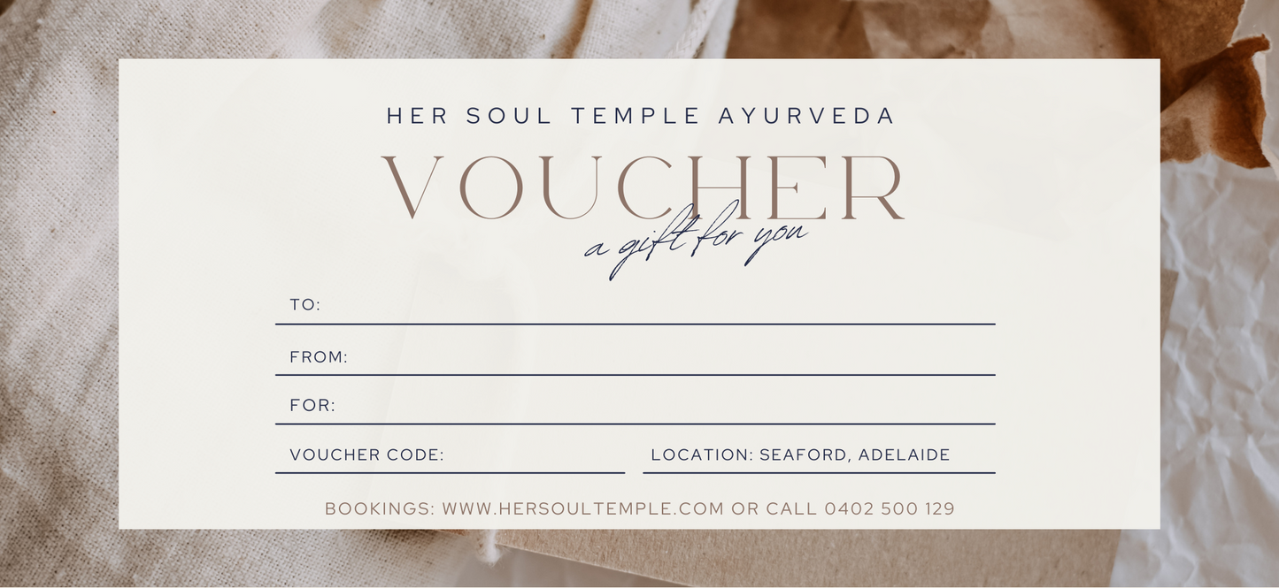 Her Soul Temple Gift Voucher